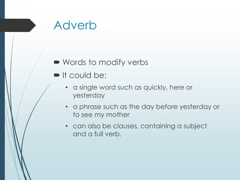 adverb