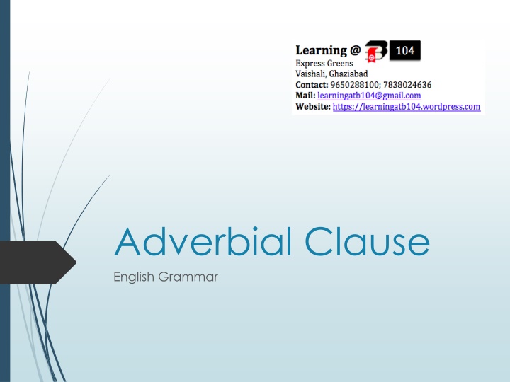 adverbial clause english grammar