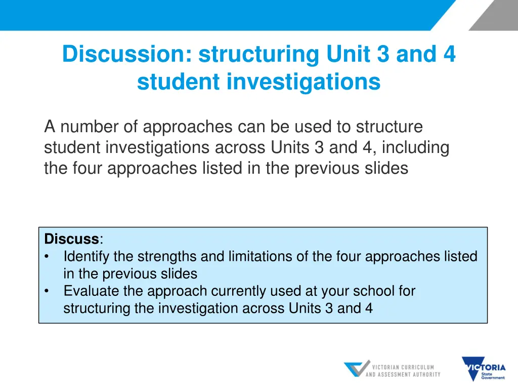 discussion structuring unit 3 and 4 student