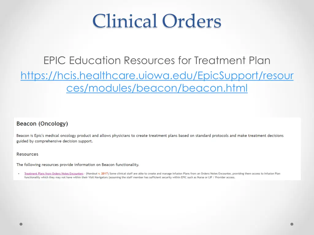 clinical orders 3