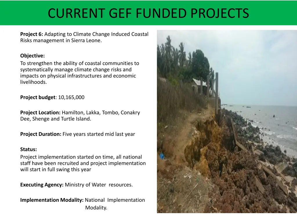 current gef funded projects 2