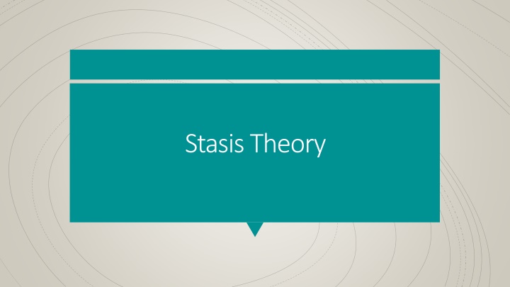 stasis theory