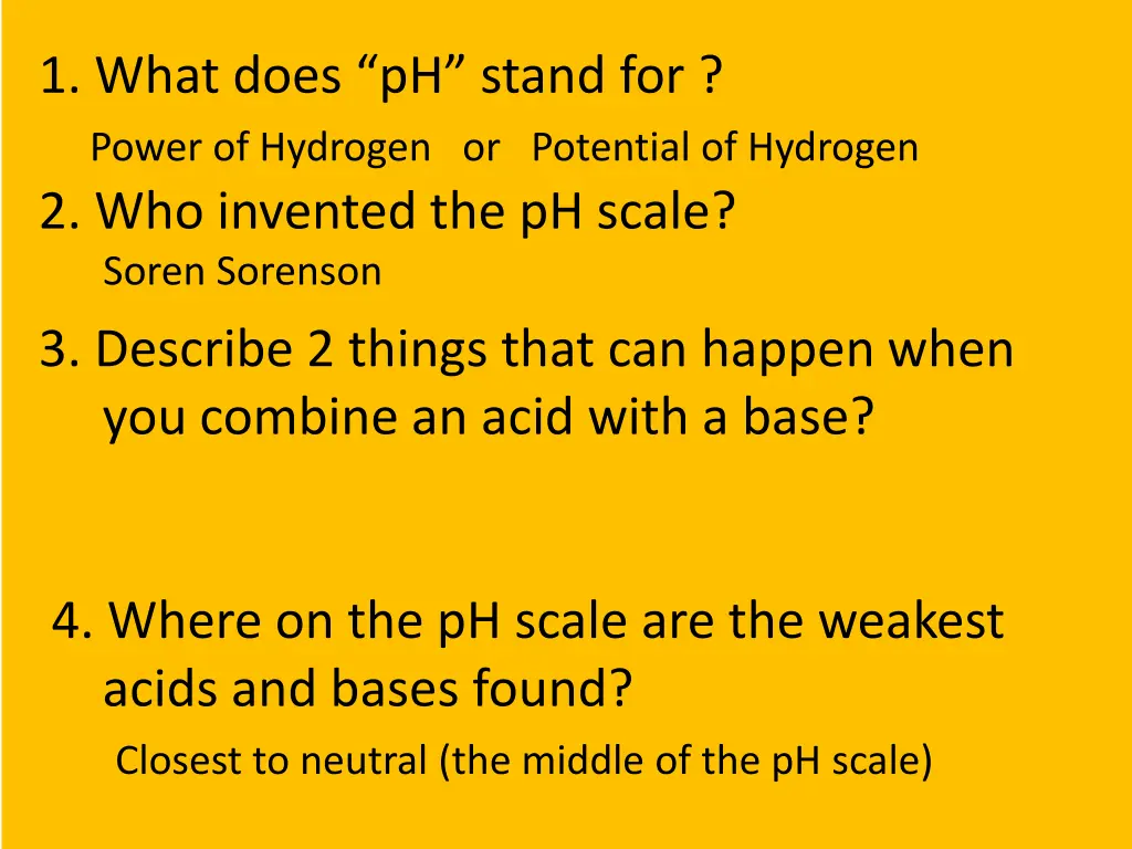 1 what does ph stand for power of hydrogen 1