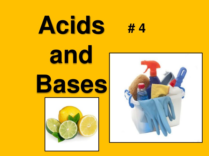 acids and bases