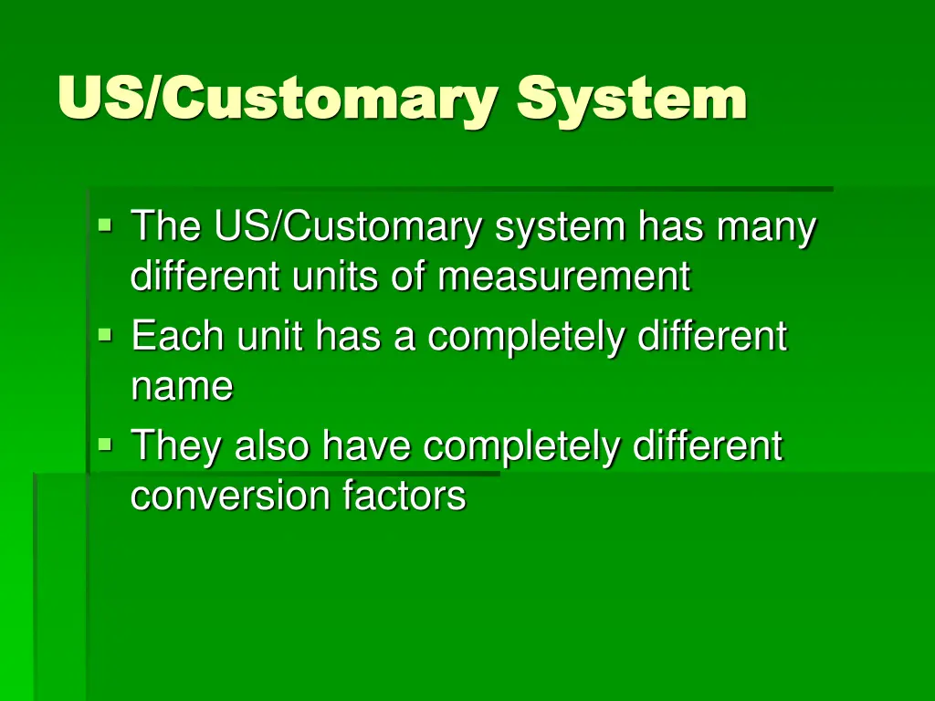 us customary system us customary system