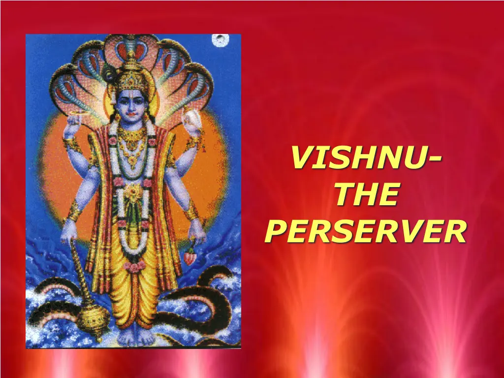 vishnu the perserver