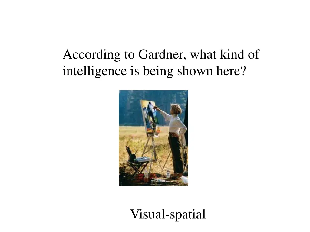 according to gardner what kind of intelligence 2