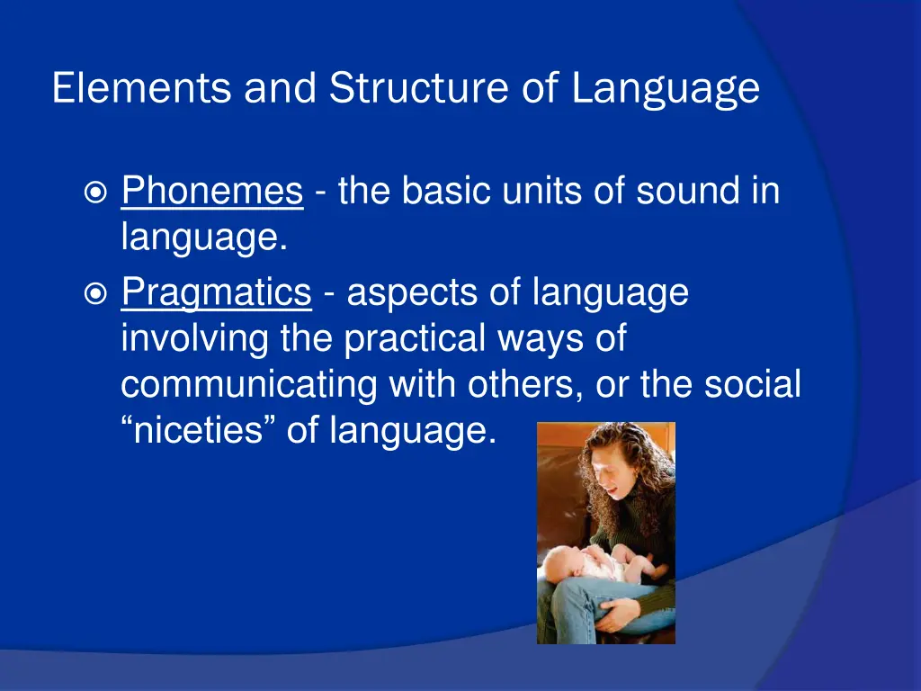 elements and structure of language 1