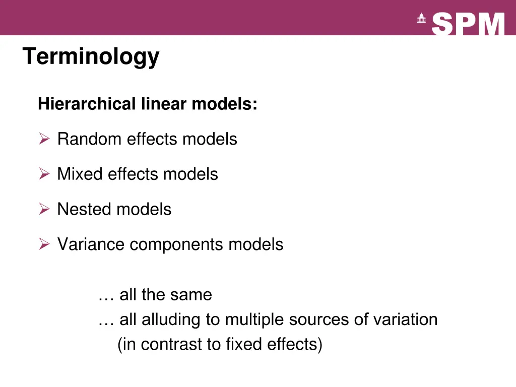 terminology