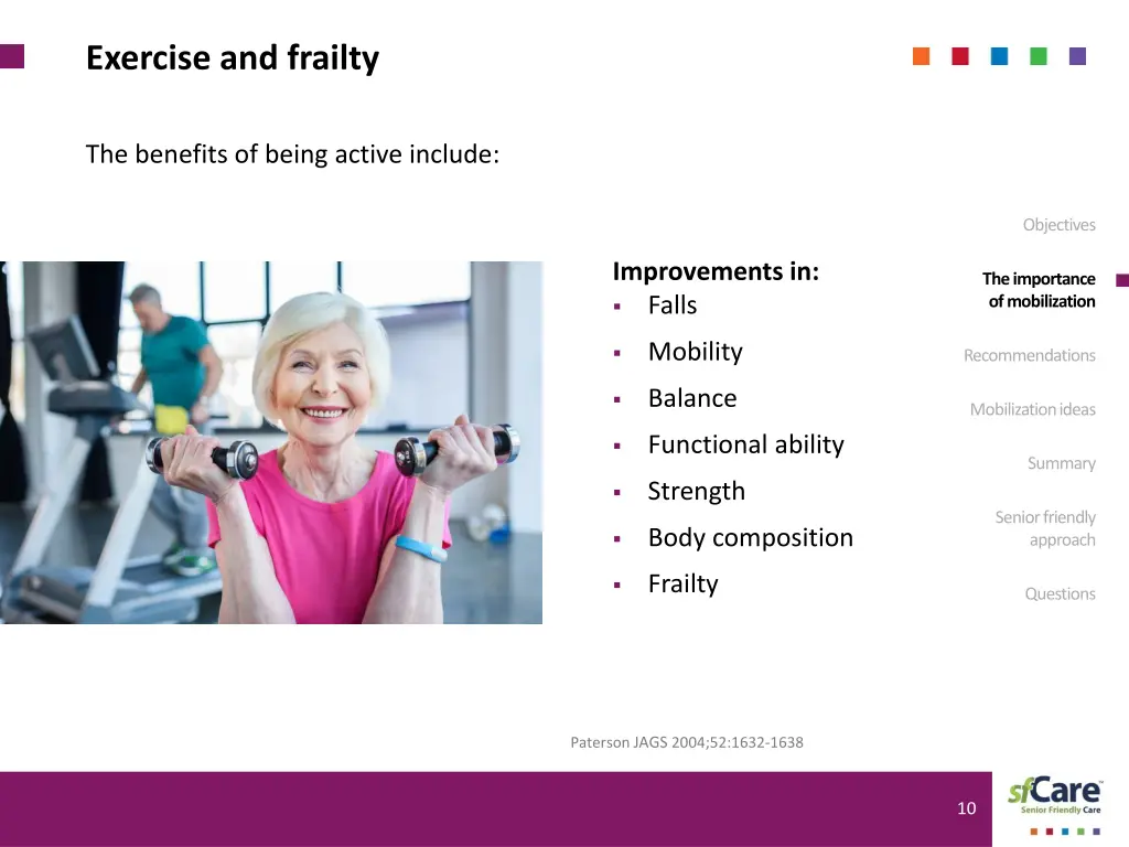 exercise and frailty