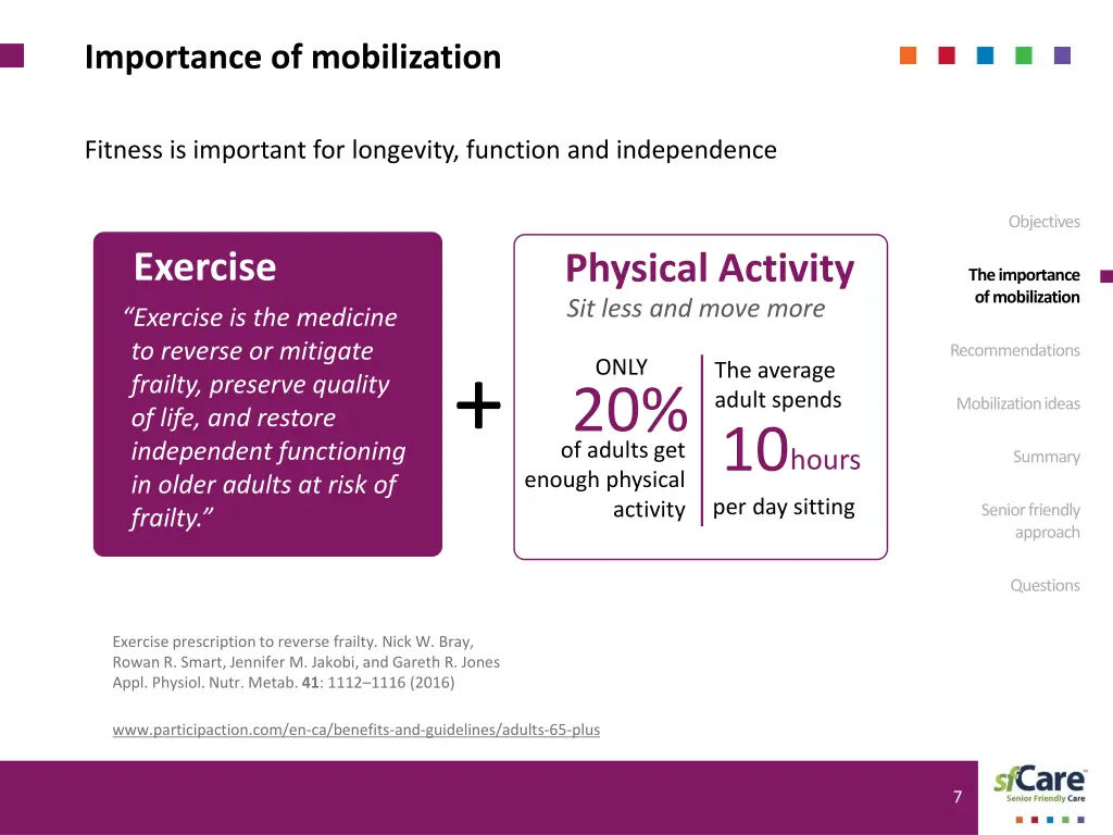 importance of mobilization 2