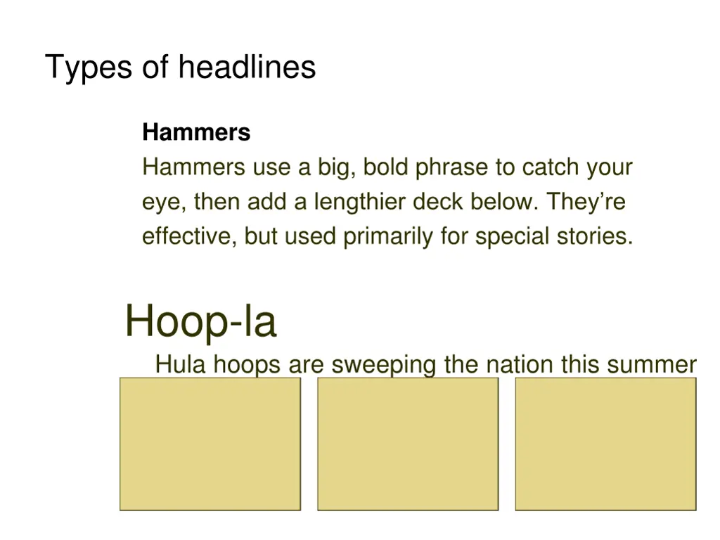 types of headlines 3