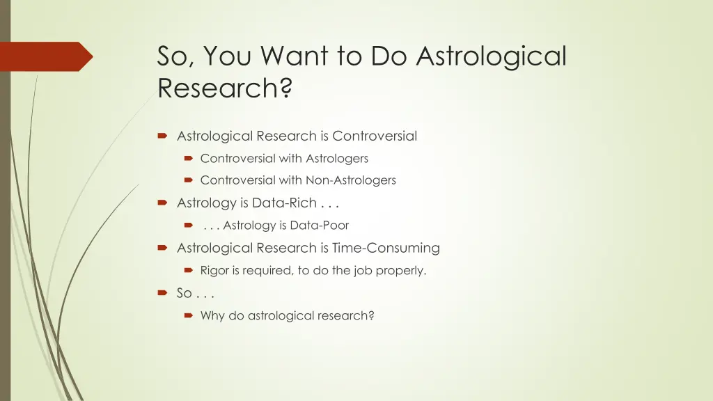 so you want to do astrological research