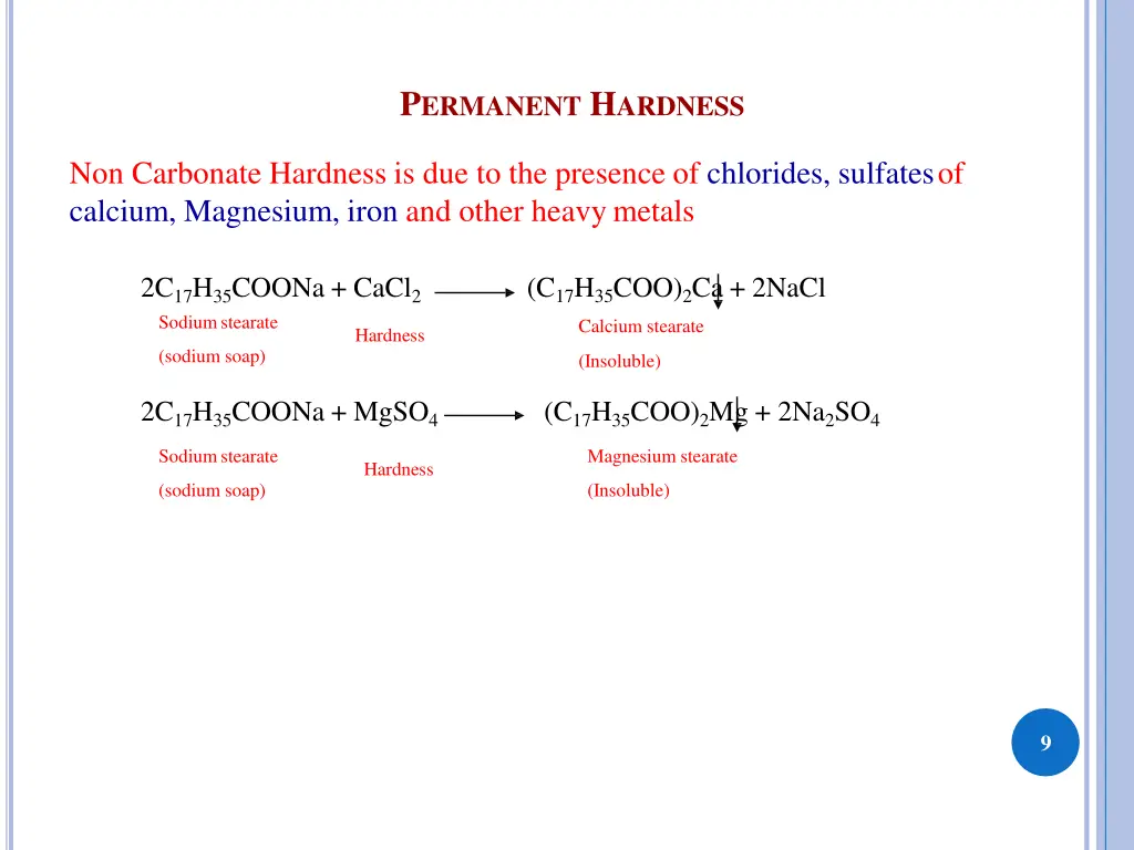 p ermanent h ardness