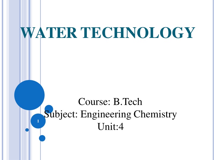 water technology