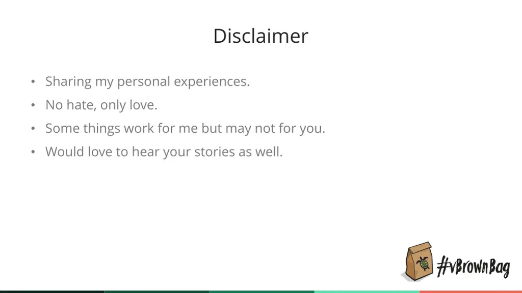 disclaimer