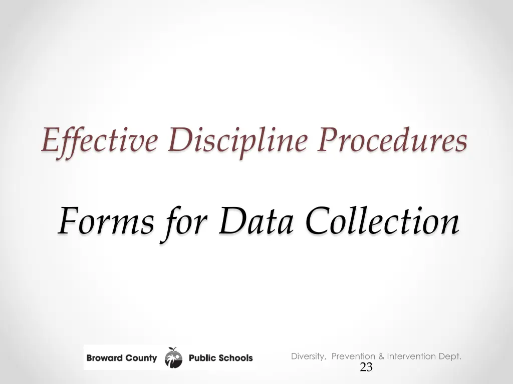 effective discipline procedures 3