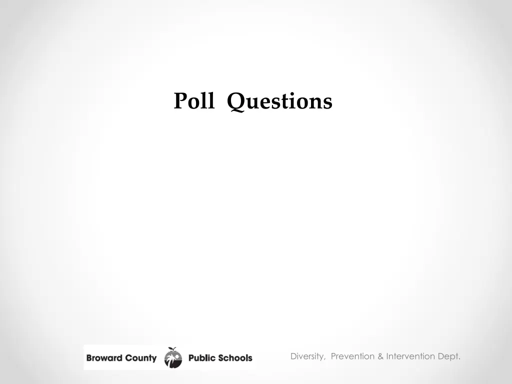 poll questions