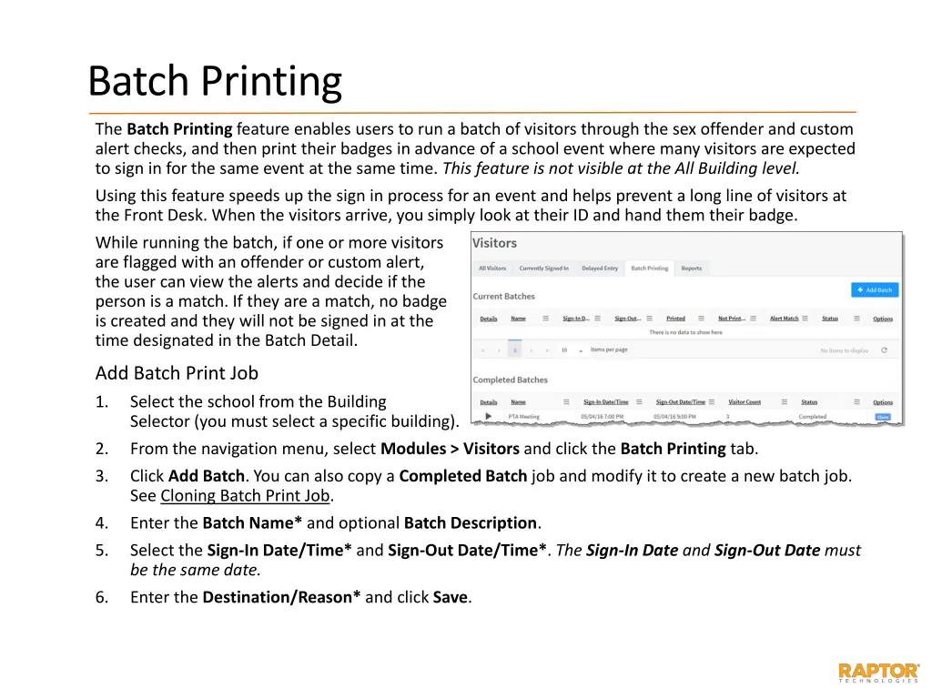 batch printing