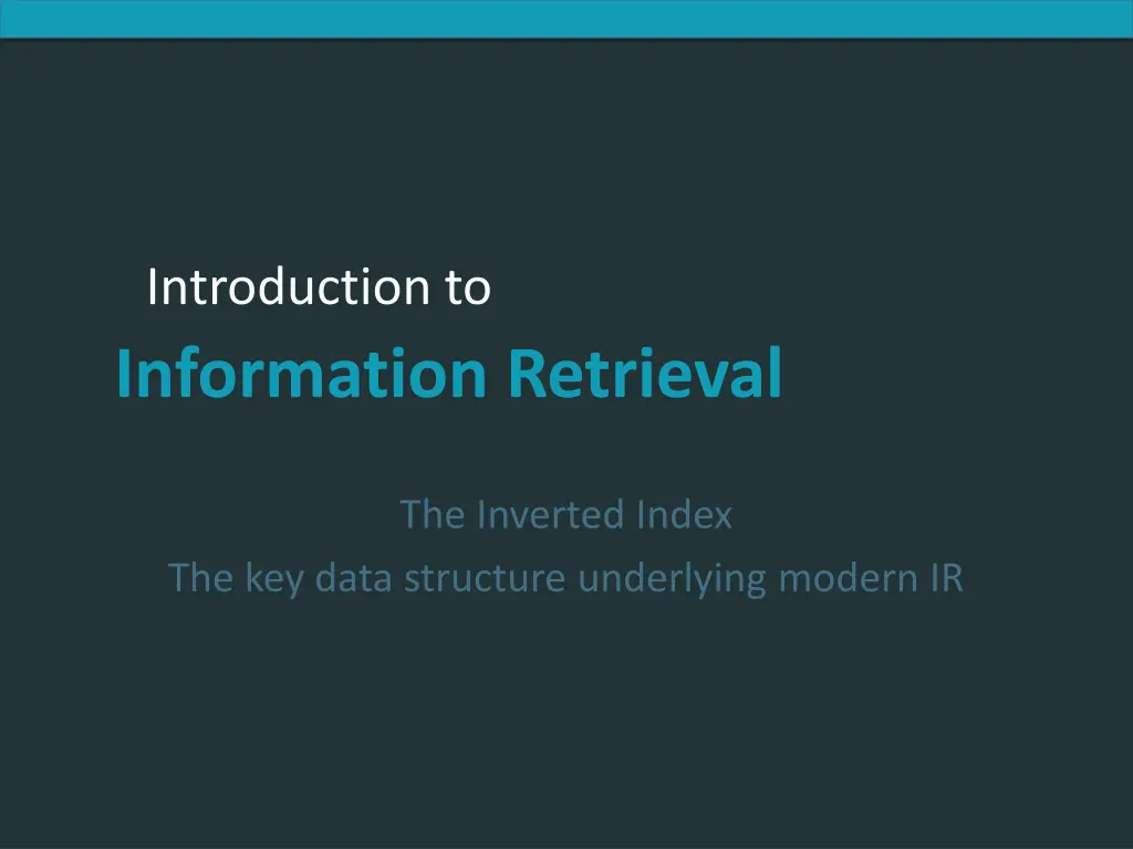 introduction to information retrieval 6