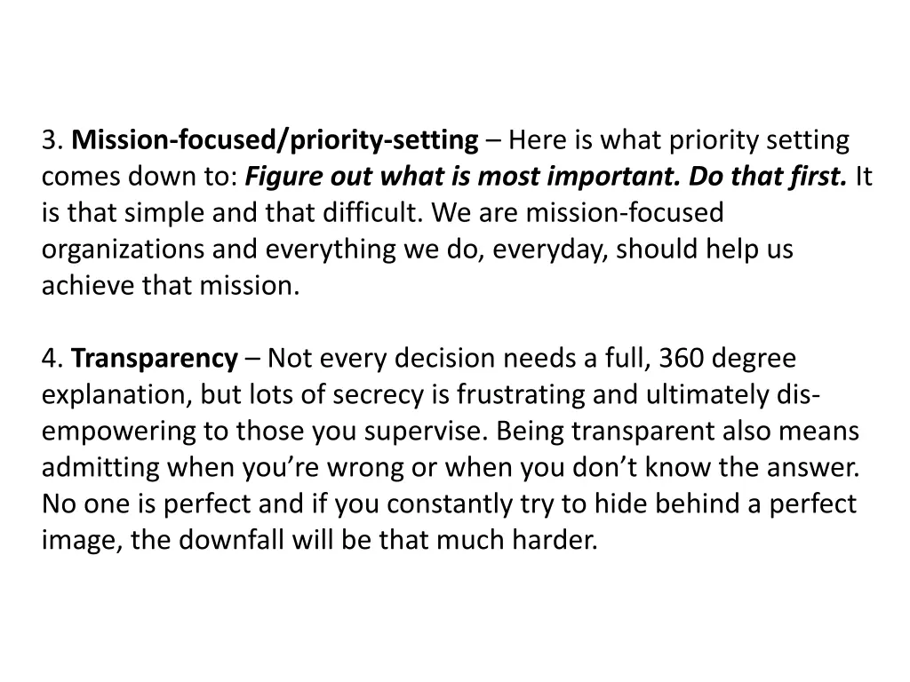 3 mission focused priority setting here is what