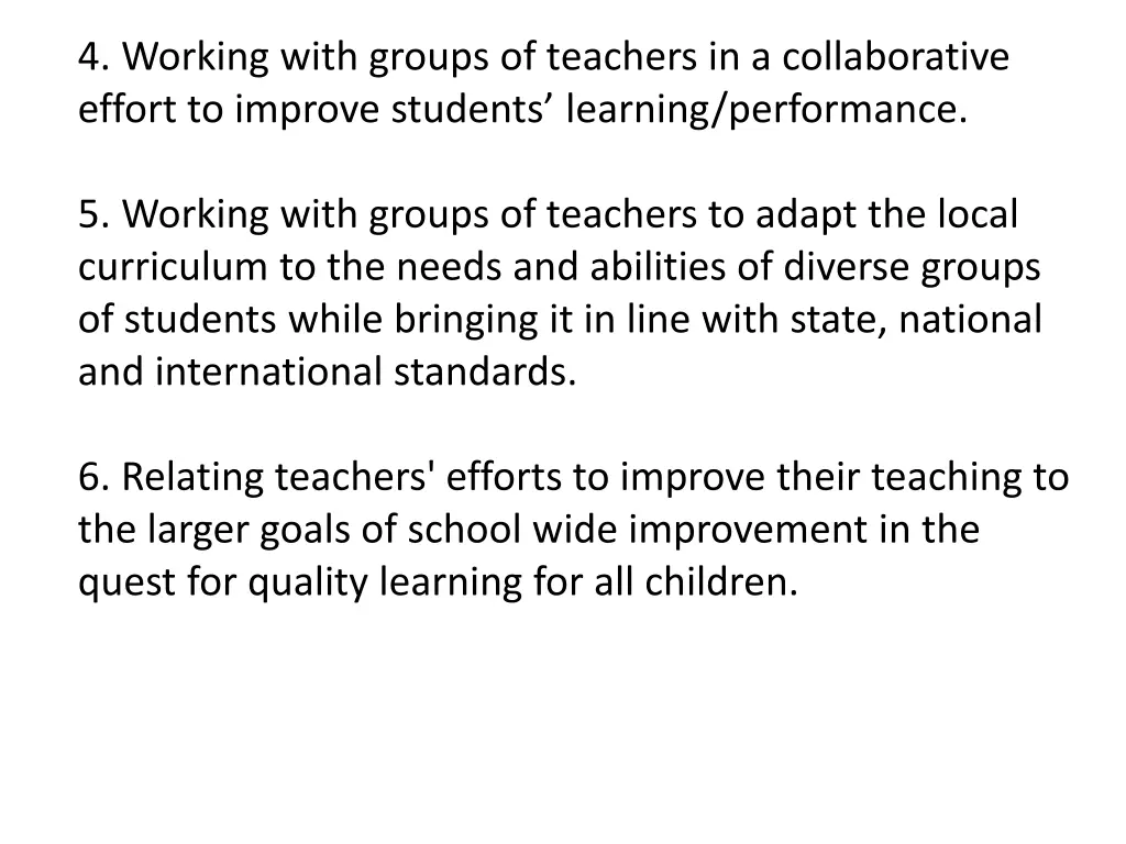 4 working with groups of teachers