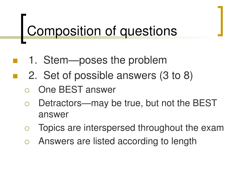 composition of questions