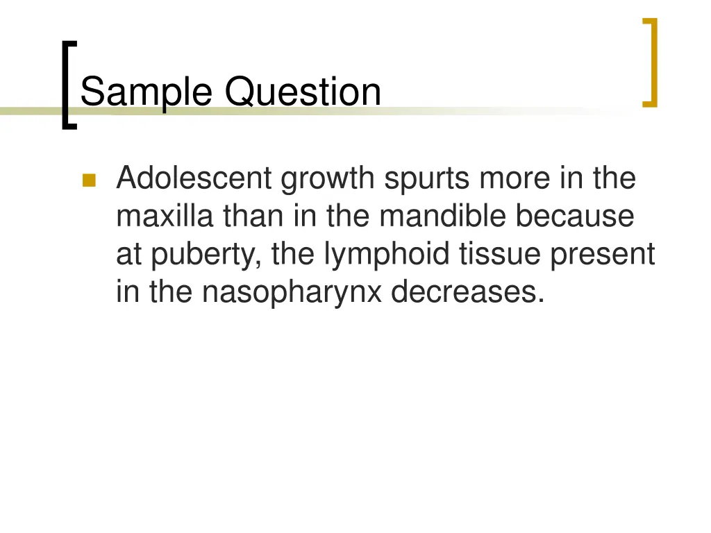 sample question 2