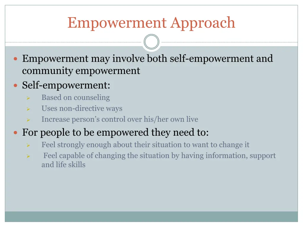 empowerment approach 2