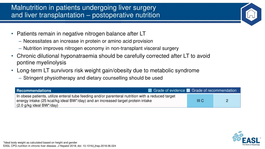 malnutrition in patients undergoing liver surgery 2