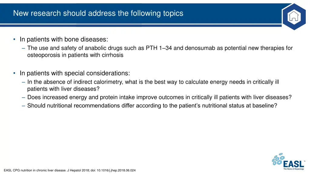 new research should address the following topics 1