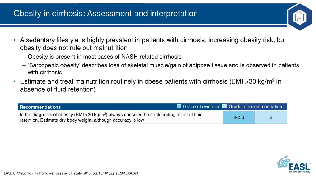 obesity in cirrhosis assessment and interpretation