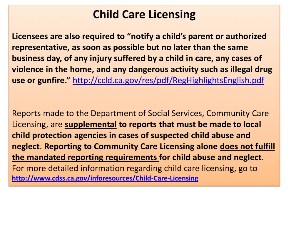 child care licensing 1