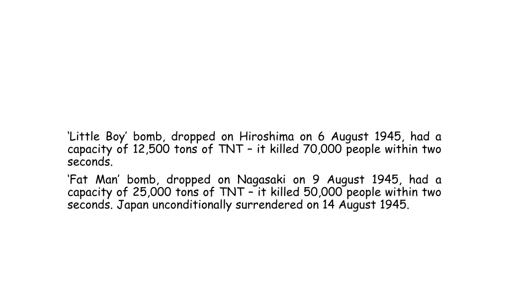 little boy bomb dropped on hiroshima on 6 august