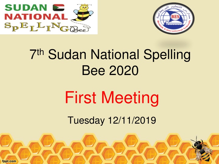 7 th sudan national spelling bee 2020