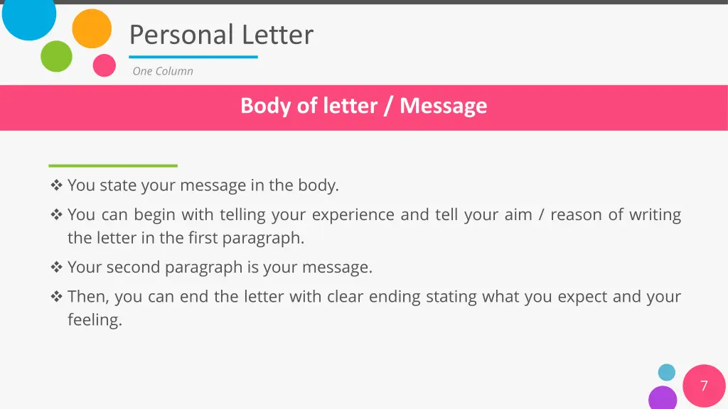 personal letter 4