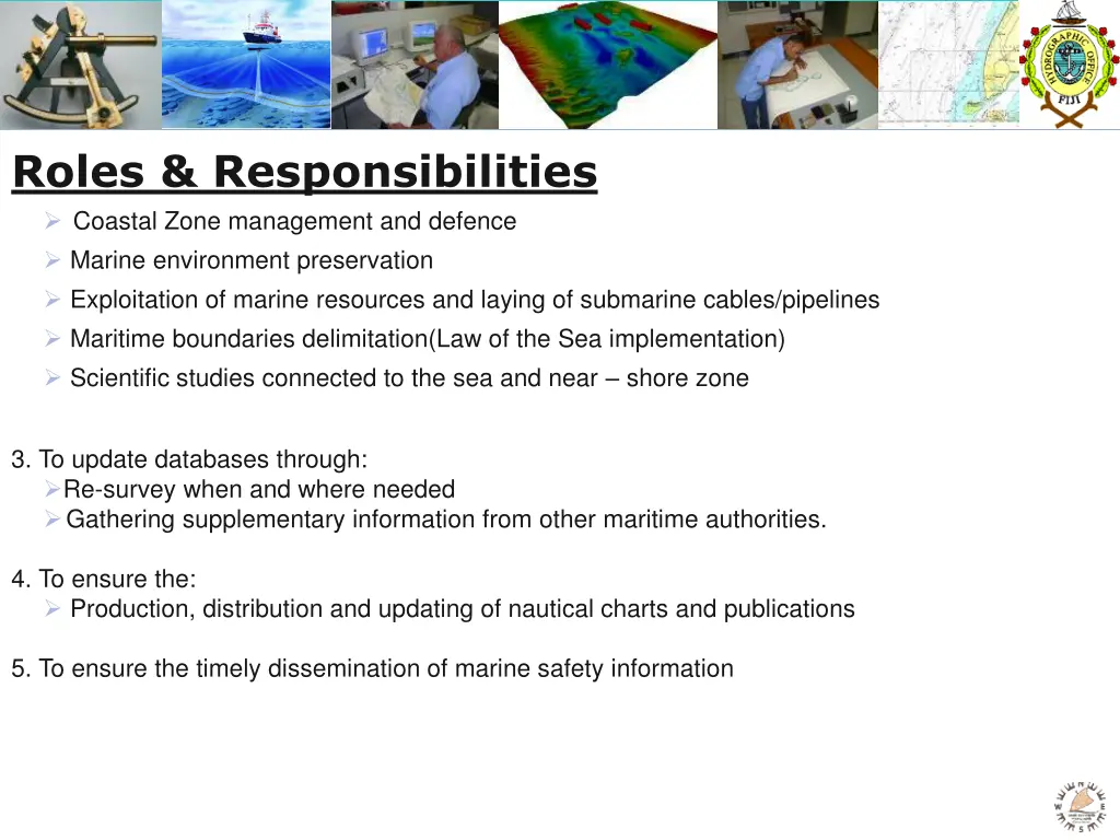 roles responsibilities coastal zone management