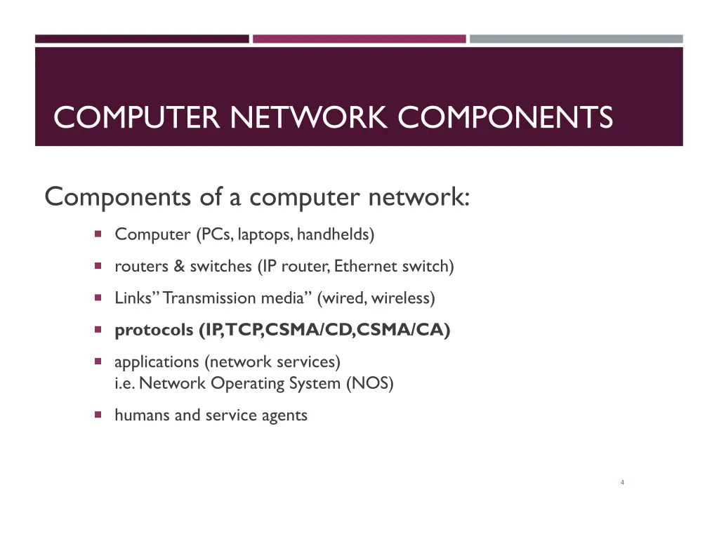 computer network components