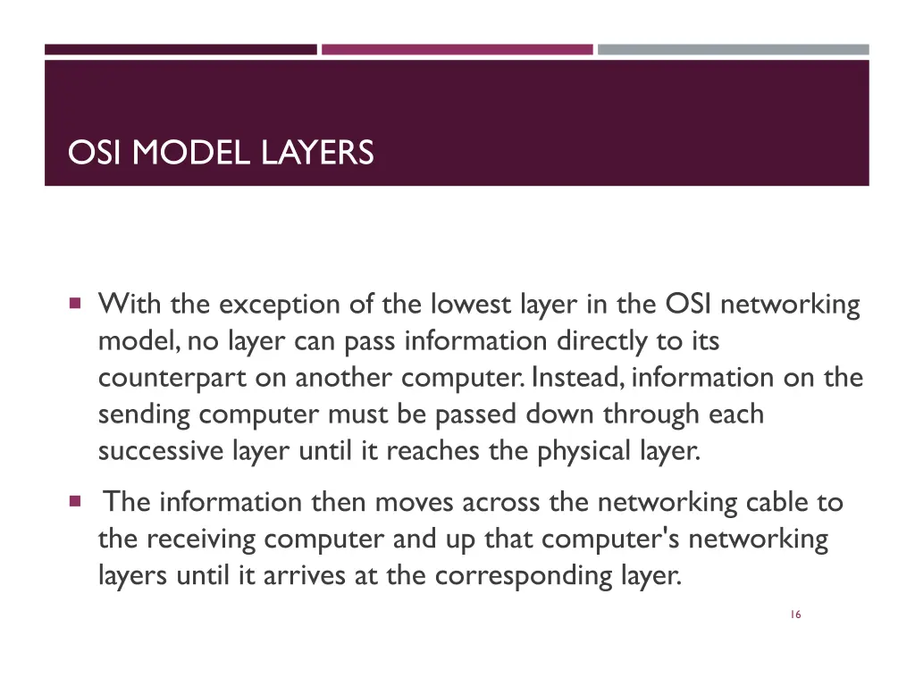 osi model layers 3