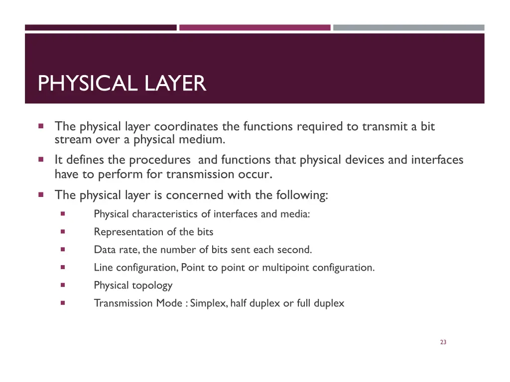 physical layer