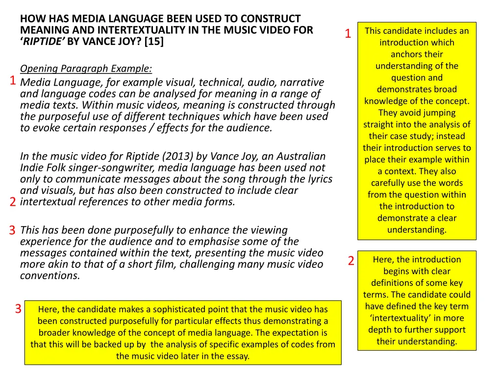 how has media language been used to construct