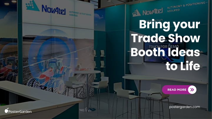 bring your trade show booth ideas to life