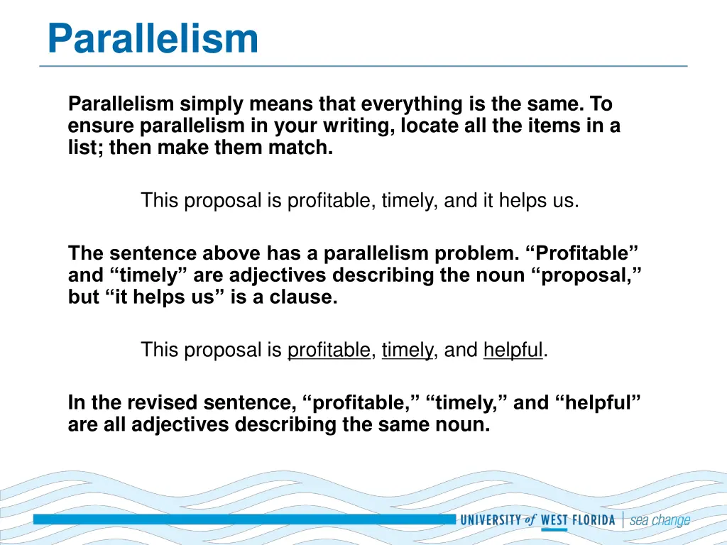 parallelism 1