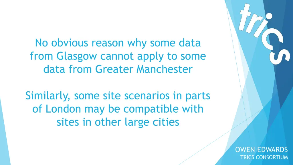 no obvious reason why some data from glasgow