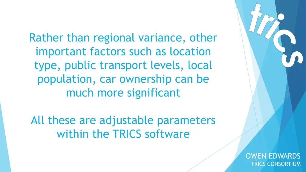 rather than regional variance other important