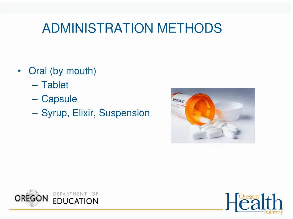 administration methods