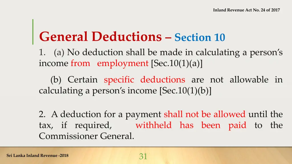 inland revenue act no 24 of 2017 25