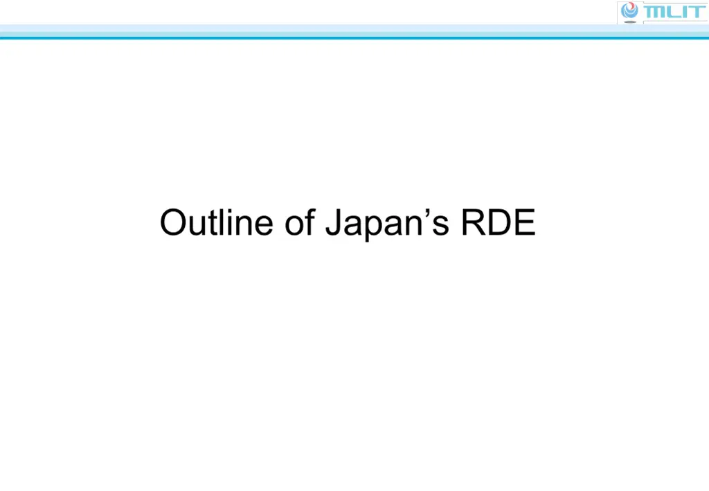 outline of japan s rde