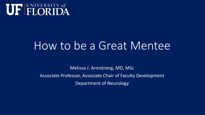 how to be a great mentee