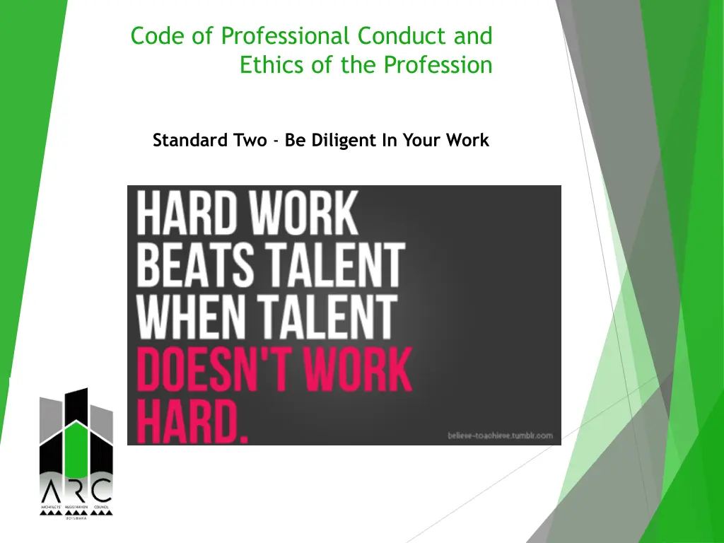 code of professional conduct and ethics 8